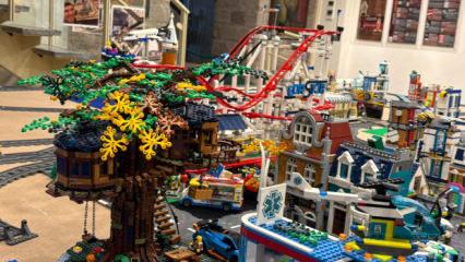 12 yaşındaki Batu&rsquo;nun lego şehri m&uuml;zede sergileniyor