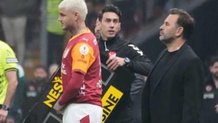 1-1 sonrası Okan Buruk'a Icardi eleştirisi! 'Neden kolay vazge&ccedil;iyorsun' diyerek &ccedil;ıkıştı