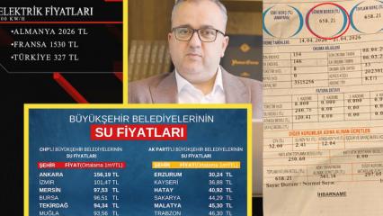 Mansur Yavaş karnesi! İl il su ve ulaşım fiyatlarını karşılaştırdı