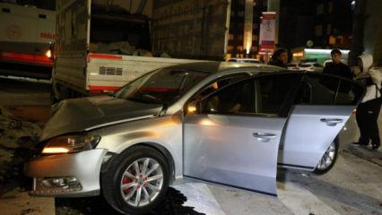 Elazığ&rsquo;da pikap ile otomobil &ccedil;arpıştı: 5 yaralı