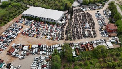 Vicdanları sızlatan g&ouml;r&uuml;nt&uuml;: Milyonluk ara&ccedil;lar hurdaya d&ouml;nd&uuml;! Akılalmaz oyun ortaya &ccedil;ıktı