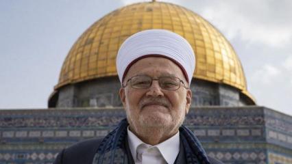 İmam hatip Şeyh İkrime'nin cuma namazı i&ccedil;in Mescidi Aksa'ya girmesi engellendi