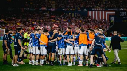 Atletico Madrid'i devirip Kral Kupası'nı aldılar