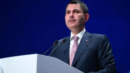 Bakan Kurum, İklim Değişikliği ve &Ccedil;evre Programı"nda konuştu