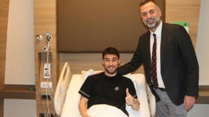 Beşiktaş'tan sakatlık a&ccedil;ıklaması: Ameliyat oldu