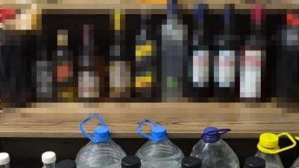 Bursa&rsquo;da sahte i&ccedil;ki operasyonu: 436 litre ele ge&ccedil;irildi