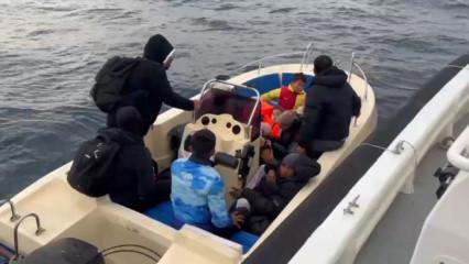 &Ccedil;anakkale'de 13 d&uuml;zensiz g&ouml;&ccedil;men yakalandı
