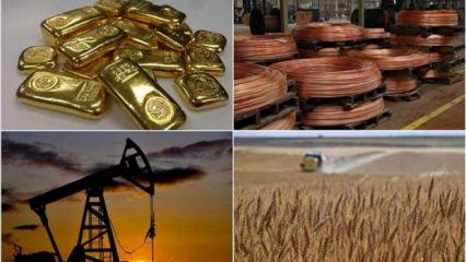 Emtia piyasasında metaller y&uuml;kselirken enerji geriledi