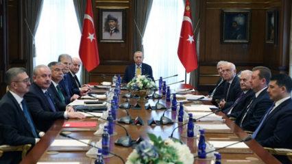 Erdoğan, Y&uuml;ksek İstişare Kurulu Toplantısı'na başkanlık etti