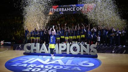 EuroLeague'de şampiyon Fenerbah&ccedil;e Opet!