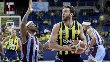 Fenerbah&ccedil;e Beko evinde Trabzonspor'u devirdi!