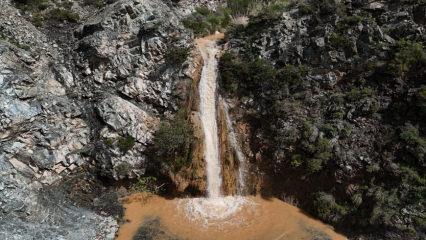 Ge&ccedil;tiğimiz yıl yok olmuştu! Hatay&rsquo;ın Şarlak Şelalesi tekrardan akmaya başladı