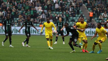 Kocaelispor evinde G&ouml;ztepe'den puanı son dakikada aldı!