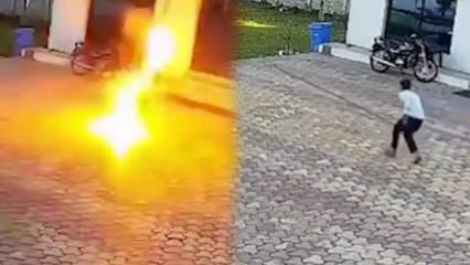 Hindistan'da akılalmaz olay! Maymunu kovalamak isterken canından oldu
