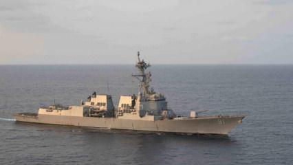 H&uuml;rm&uuml;z&rsquo;de y&uuml;ksek tansiyon:  ABD gemileri devriyede!