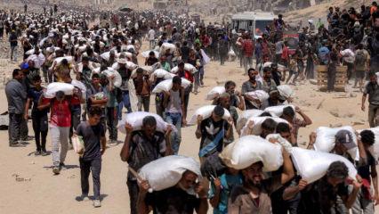 İnsanlıktan utandıracak s&ouml;zler: Gazzelilere "ekmek yoksa pasta yiyin" diyerek g&ouml;nderdiler