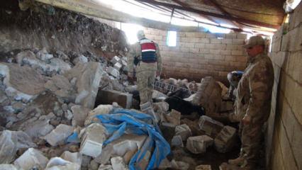 Kilis'te ahır &ccedil;&ouml;kt&uuml;; 40 koyun &ouml;ld&uuml;