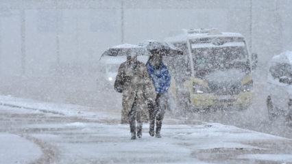 Kış geri geliyor! AKOM'dan İstanbullulara uyarı: Cumartesi g&uuml;n&uuml;ne dikkat!