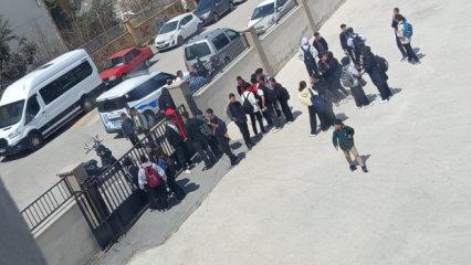Lise &ouml;n&uuml;nde silahlı saldırı: &Ouml;ğrenciye kurusıkı ile ateş a&ccedil;ıldı