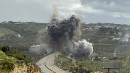 L&uuml;bnan'ın g&uuml;neyi tamamen ayrıldı! Son k&ouml;pr&uuml; de vuruldu