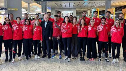 Milli atletler, D&uuml;nya Şampiyonası'na damga vurdu! 3 T&uuml;rkiye rekoru kırıldı