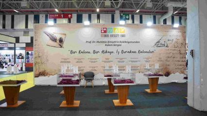 Prof. Dr. Şimşek&rsquo;in &ouml;zel koleksiyonu ilk kez 32. İstanbul Kırtasiye Fuarı&rsquo;nda sergilendi