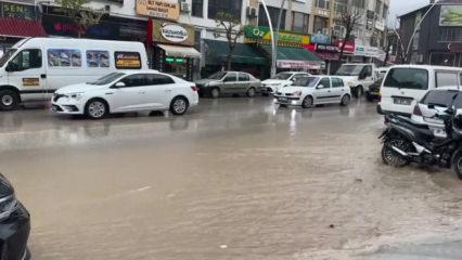 Tokat'ta sağanak etkili oldu