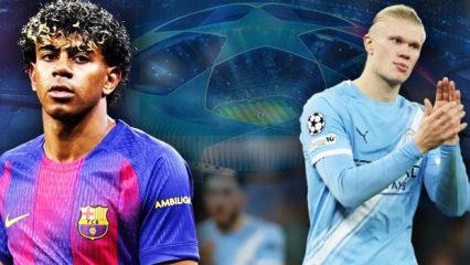 Şampiyonlar Ligi'nde 18 yaşındaki Yamal, Haaland&rsquo;ın rekorunu tarihe g&ouml;md&uuml;