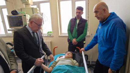 Sivasspor'dan a&ccedil;ıklama: Yaralanan gen&ccedil; futbolcu yoğun bakımda