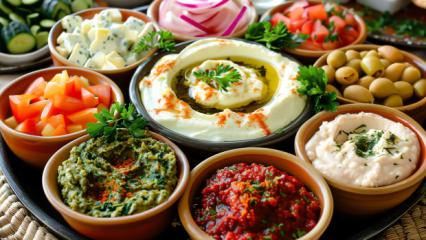 Sofralara en &ccedil;ok yakışan lezzet: Mezeler