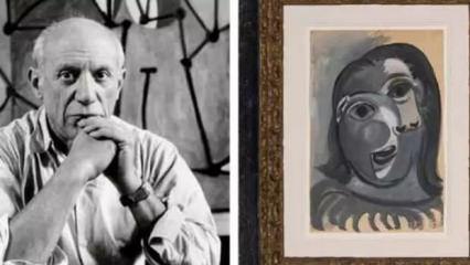 Picasso tablosu 5 bin liraya satılacak