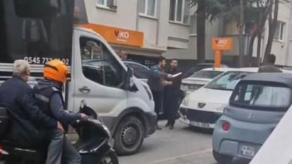 Trafikte bı&ccedil;aklı kavgaya 542 bin lira ceza