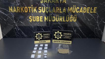 Sakarya&rsquo;da narkotik darbesi: Satışa hazır kokainle yakalanan zehir taciri tutuklandı!