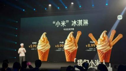 Xiaomi&rsquo;den bu kez akıllı telefon değil, dondurma tanıttı