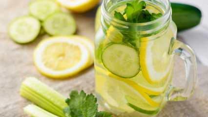 Kış kilolarına elveda: Yağ yakımını destekleyen detoks tarifi! 