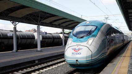 Zorlu coğrafyada m&uuml;hendislik harikası! YHT hattının 3 yıllık karnesi beli oldu