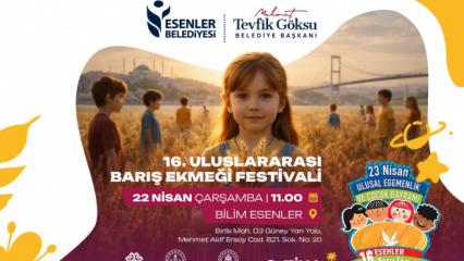 16. Uluslararası Barış Ekmeği Festivali başlıyor 