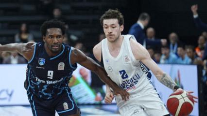 Anadolu Efes'ten T&uuml;rk Telekom karşısında 101 sayılık galibiyet!
