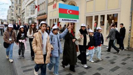 Avrasya'nın &ccedil;ocukları İstanbul'u keşfetti