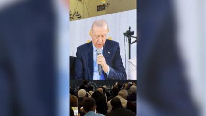 Başkan Erdoğan'dan hafızlık icazet merasiminde Kur'an tilaveti