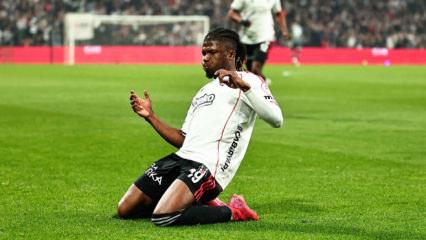 Beşiktaş'ın yıldızı 3 aylık hasreti bitirdi