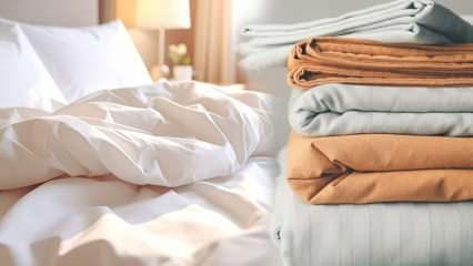 &Ccedil;arşaflar hangi sıcaklıkta yıkanmalı? Uzmanından a&ccedil;ıklama