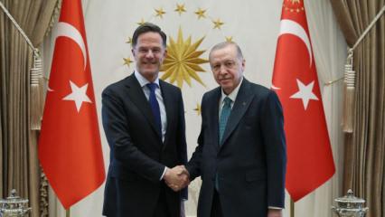 Cumhurbaşkanı Erdoğan, NATO Genel Sekreteri Rutte'yi kabul etti