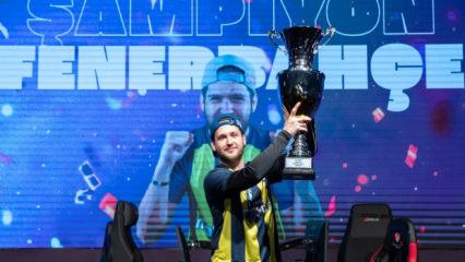 eS&uuml;per Lig'de şampiyon Fenerbah&ccedil;e!