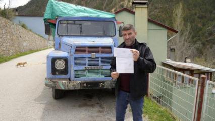 G&uuml;m&uuml;şhane'den &ccedil;ıkartmadığı aracına FSM'den ceza geldi1