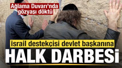 İsrail destek&ccedil;isi Javier Milei'ye halk darbesi! 