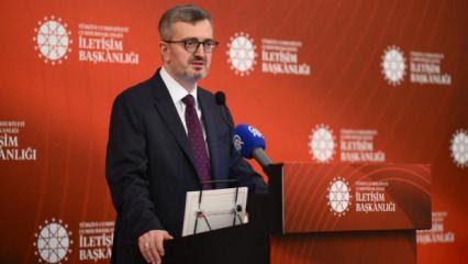 İletişim Başkanı Duran'dan &Ouml;zg&uuml;r &Ouml;zel'e tepki: Ağır bir iftiradır