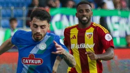 Kayserispor-&Ccedil;aykur Rizespor! S&uuml;per Lig'de g&uuml;n&uuml;n 2. m&uuml;cadelesi | CANLI