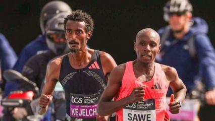 Kenyalı Sabastian Sawe, Londra Maratonu'nda d&uuml;nya rekoru kırdı: 2 saat bariyeri artık Yok