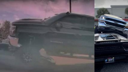 Lamborghini&rsquo;yi g&ouml;rmedi, &uuml;zerine &ccedil;ıktı!